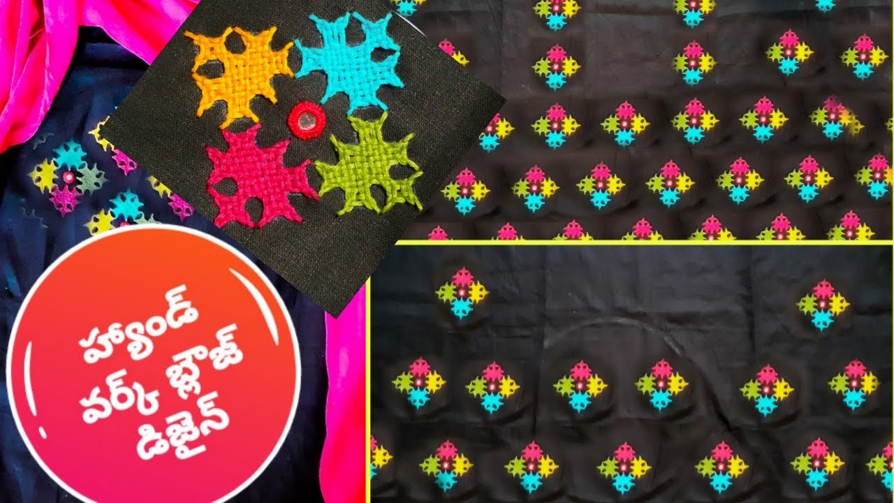 Beautiful Sindhi embroidery,gujrati,kutch work blouse design(Part-2)woven kutch work|hand embroidery