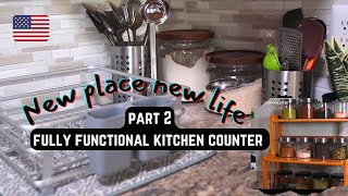 Finally it’s time to setup and organize my new kitchen | life of Indian in America