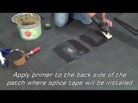 Rubber Roof Repair How To Fix A Leaking Roof Roofcalc Org