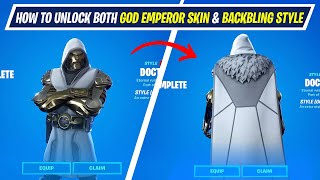 How to Unlock Doctor Doom God Emperor Edit Style and God Emperor DOOM's Cowl Backbling in Fortnite