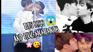 BTS kiss and hug moments