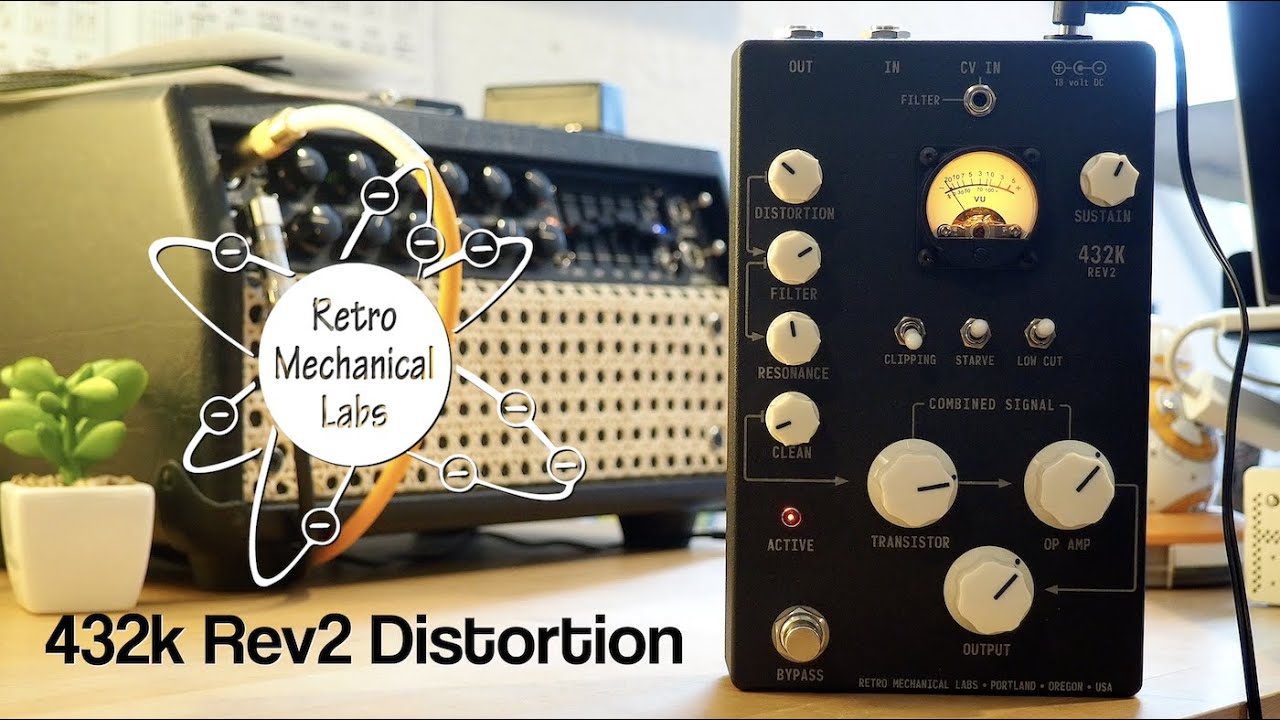 Retro Mechanical Labs 432k Rev2 Distortion - YouTube