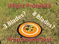 3-blade props vs 8-blade props - Sound Comparison - iFlight Protek35