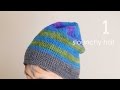 脱力系ゆる帽子の編み方・作り方（１）【かぎ編み】パターン・材料など