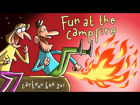 Fun At The Campfire | Cartoon Box 210 | by Frame Order | Farting Challenge Cartoon