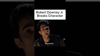 Robert Downey Jr,  Breaks Character