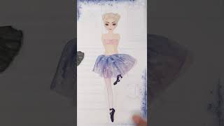 Sticker Style Sensation Ballet Dress Me Up  Sticker Book From Depesche Top Model