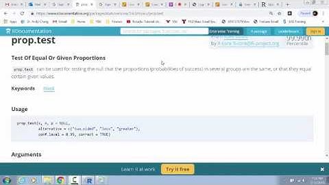 R Function prop.test for Test of One Proportion