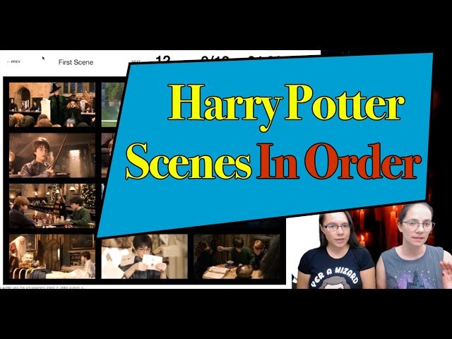 Can they pick the scenes from every Harry Potter movie in order? - Pottermasters | Sporcle