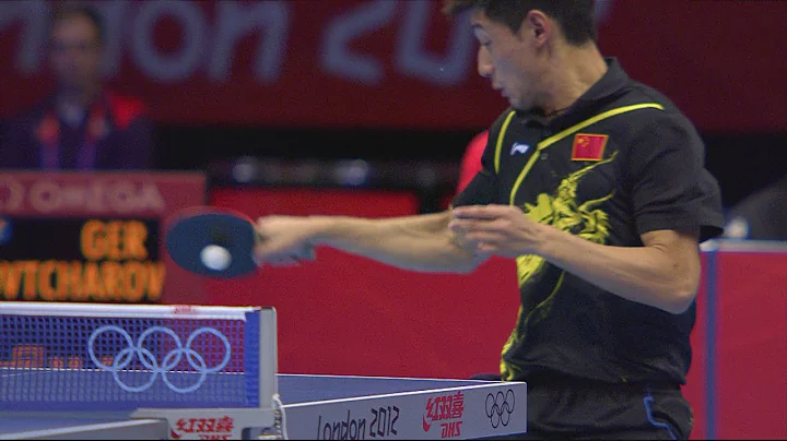 Zhang Wins Men's Table Tennis Semi-Final | London 2012 Olympics - DayDayNews