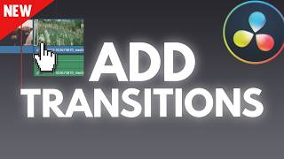 How To ADD TRANSITIONS In Davinci Resolve 20 Tutorial