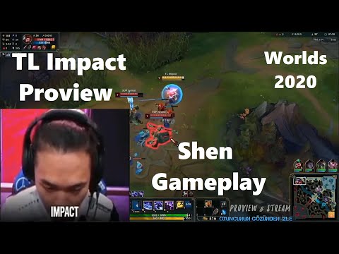 Worlds 2020 Proview TL Impact Shen Gameplay POV Top vs Wukong  TL vs SUP