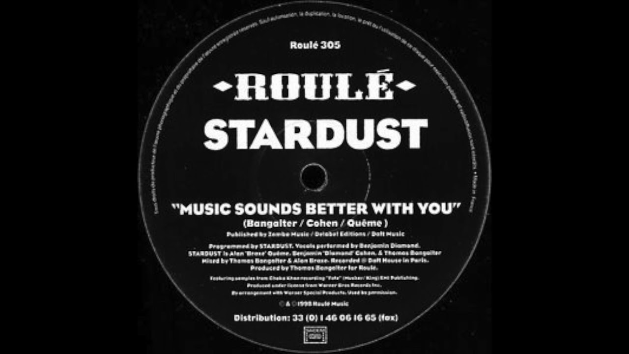 stardust song remix Stardust - Music Sounds Better with You (Barbwalters remake)
