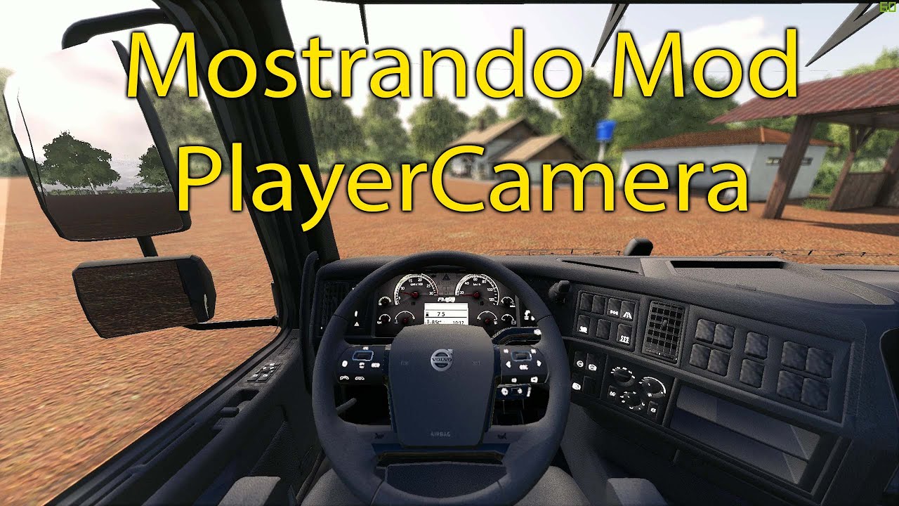 Player Camera mod v 2.0 - FS19 mod 