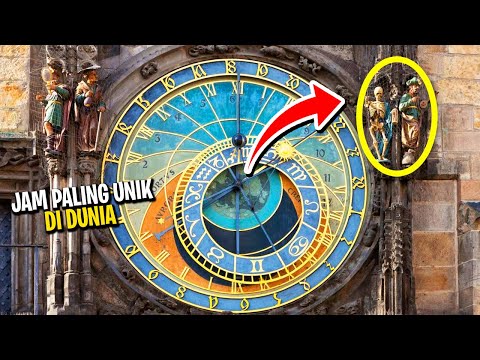 Video: Jam Astronomi Praha: sejarah dan dekorasi pahatan
