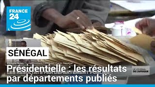 Présidentielle au Sénégal : les résultats par départements publiés • FRANCE 24