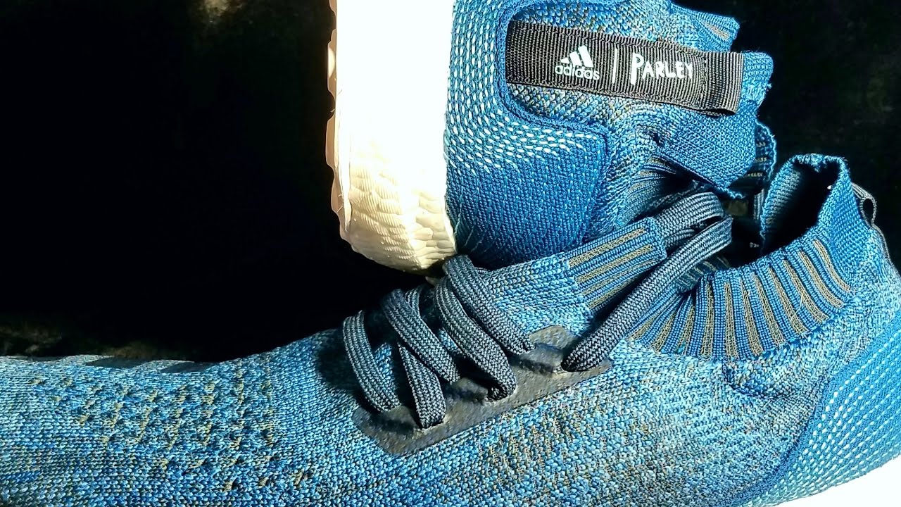 ULTRABOOST UNCAGED PARLEY SHOES Unboxing and Reivew - YouTube