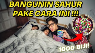 1000 BIJI PETASAN BANTING BUAT BANGUNIN SAHUR !!!