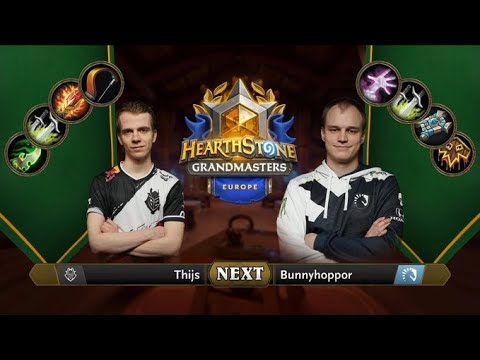Thijs vs Bunnyhoppor | 2021 Hearthstone Grandmasters Europe | Decider | Season 2 | Week 4