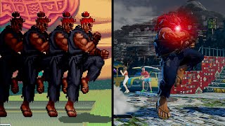 Evolution of Akuma's Shun Goku Satsu