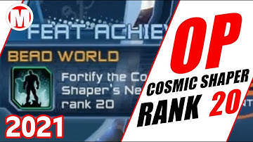 DCUO OP Cosmic Shaper Rank 20