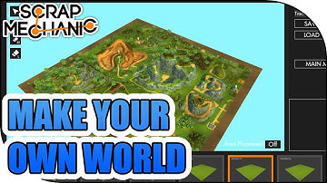 WORLD BUILDER TESTING, Scrap Mechanic #165
