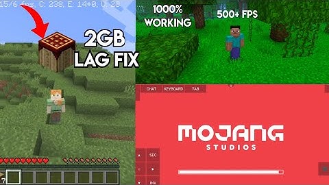 How to Fix Lag in Pojav Launcher 1.20 || Low End Device Lag Fix Pojav1000% || 500+ fps