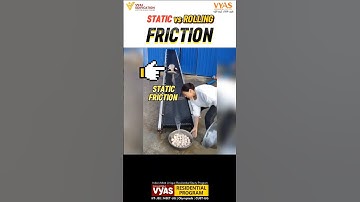 Unveiling the BIGGEST Difference: Static vs. Rolling Friction!