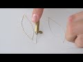 Luneville Embroidery Tutorial. Beginner. Module 1. Lesson 3