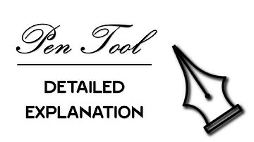 Adobe Illustrator CC Tutorial | How to use Pen Tool – Detailed #C6E2