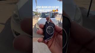 😱🔥Your Suzuki key flip key convert stylish #youtube #swift #flipkey #smartkey  #modified #content