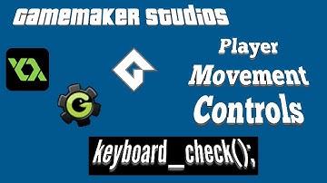 Game Maker Studios | Player Movement Controls | GMS Tutorial