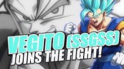 Dragon Ball FighterZ - Vegito (SSGSS) Reveal Trailer