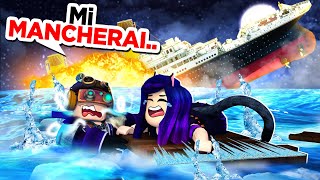 SOPRAVVIVI ALLA NAVE CHE AFFONDA IN ROBLOX!! SIMULATORE DI TITANIC screenshot 4