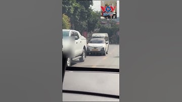 SƠN LA: Triệu tập khẩn cấp nam thanh niên tạt đầu, ngược chiều trên Quốc lộ 6  #vovgiaothong #fm91