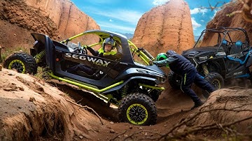 Winch Rope Snapped While Crossing the Ditch!