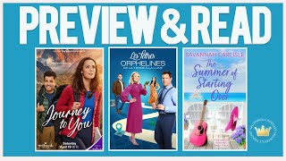 Preview! May Hallmark and Romance Movie. Author Savannah Carlisle (THE SUMMER OF STARTING OVER)