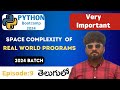 Python Bootcamp in Telugu[Day9] | Advanced Time Complexity