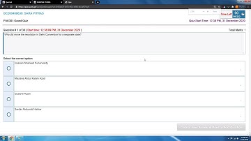 Pak301 Grand Quiz No 1 || Pak301 MidTerm Quiz Exam