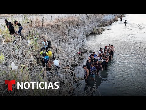 Senadores acuerdan un plan migratorio bipartidista  | Noticias Telemundo