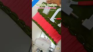 ഒരു സിംപിൾ design Tutorial ആയാലോ || part 1 #stitching #sleevesdesign #shorts #tutorial #malayalam