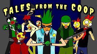TALES FROM THE COOP Radioactive Chicken Heads animated music video chords