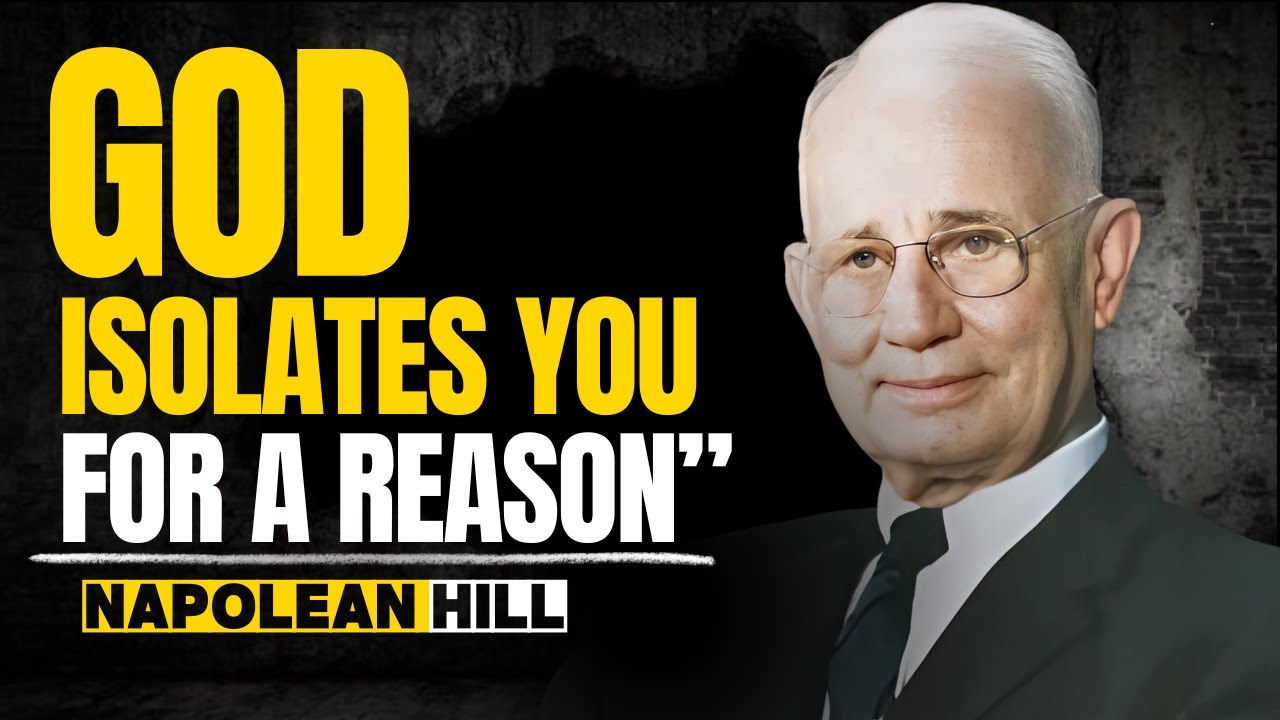 GOD Isolates You For A REASON Before Giving You AMAZING | Napoleon Hill ...