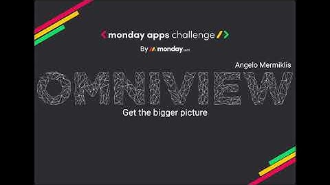 Omniview - Monday App