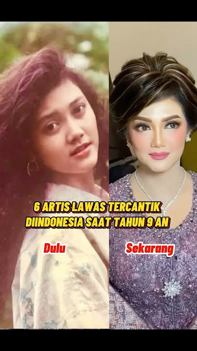 6 of the most beautiful old artists in Indonesia in the 1890s #artist #viralvideo #share #gossip ...