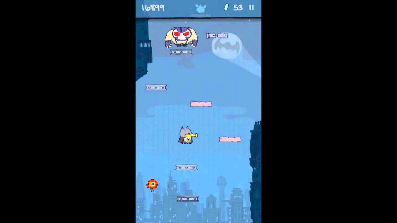 Doodle Jump DC Super Heroes (by Warner Bros.) - iOS / Android /  - HD  Gameplay Trailer 