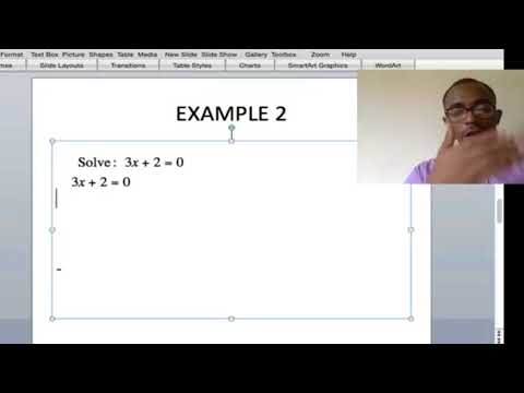 Solving Linear Math Equations With Elie