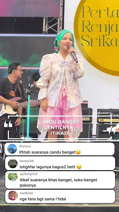 Comel yaaa #idgitaf #satusatu #livesession #viralvideo #viral #konser #liveperformance #live #feed