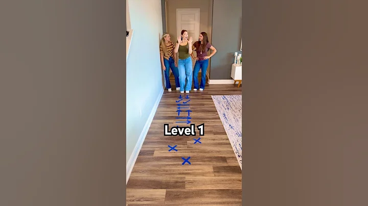 DANCE HOPSCOTCH Challenge 👀🕺😱 | Triple Charm #Shorts thumbnail