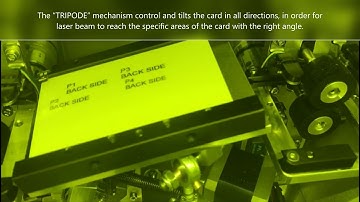 TRIPODE Card Transportation System For Laser Engraver MC-LX